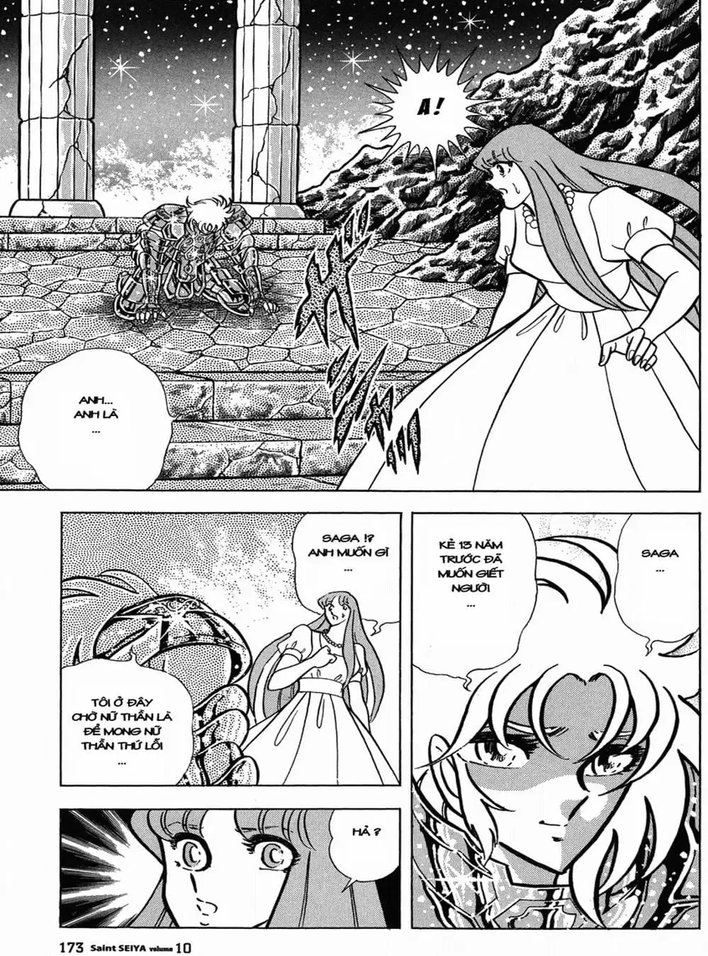 Truyện Tranh Áo Giáp Vàng - Saint Seiya trang 4