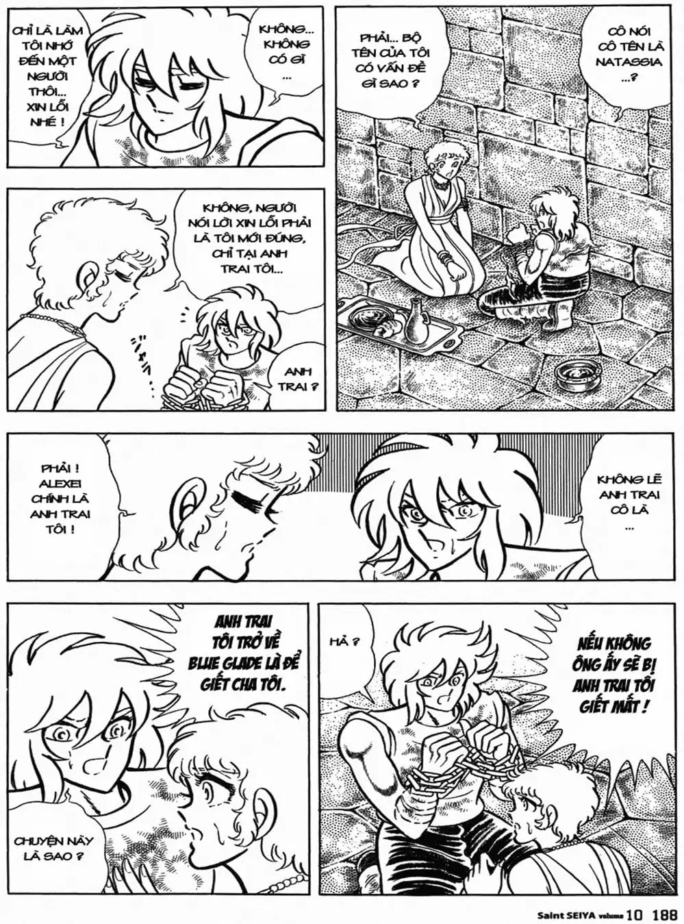 Truyện Tranh Áo Giáp Vàng - Saint Seiya trang 4