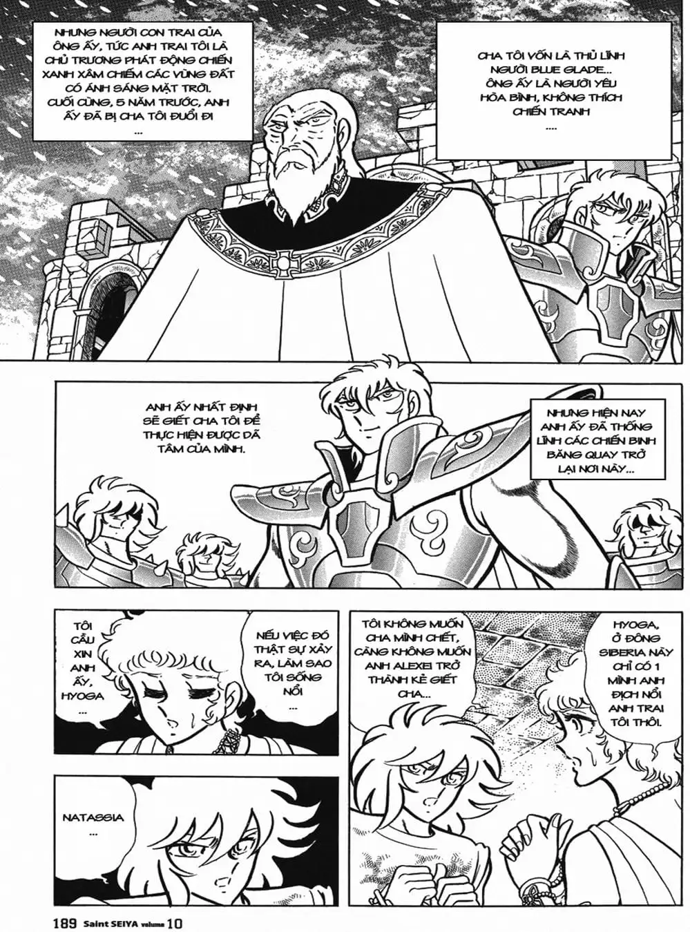 Truyện Tranh Áo Giáp Vàng - Saint Seiya trang 4