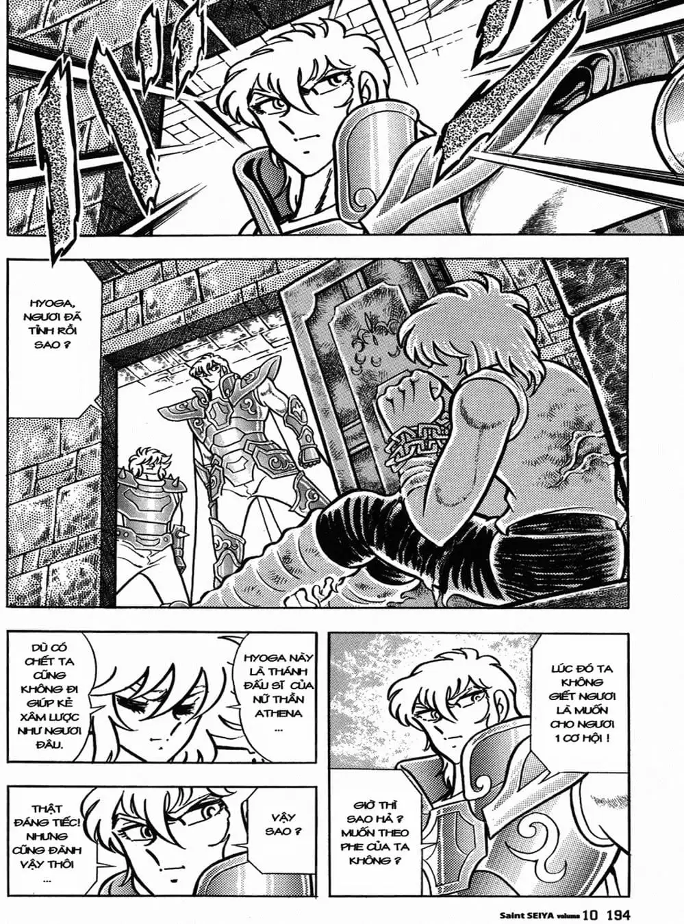 Truyện Tranh Áo Giáp Vàng - Saint Seiya trang 4