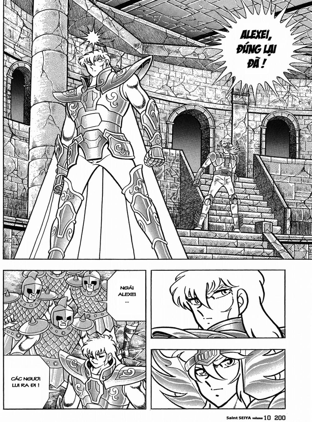 Truyện Tranh Áo Giáp Vàng - Saint Seiya trang 4