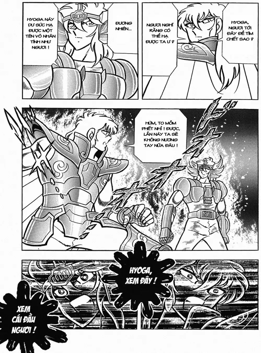 Truyện Tranh Áo Giáp Vàng - Saint Seiya trang 4