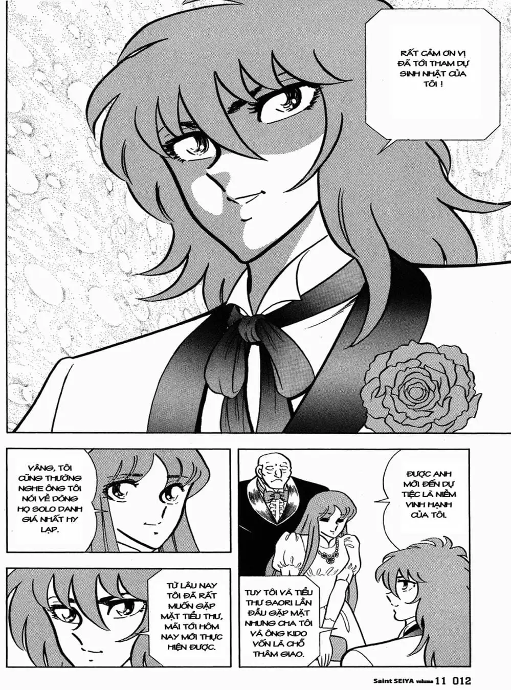 Truyện Tranh Áo Giáp Vàng - Saint Seiya trang 4