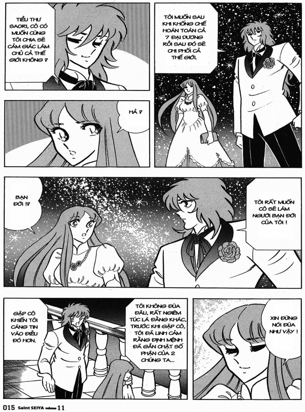 Truyện Tranh Áo Giáp Vàng - Saint Seiya trang 4