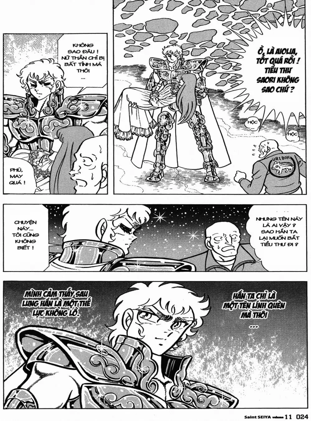 Truyện Tranh Áo Giáp Vàng - Saint Seiya trang 4