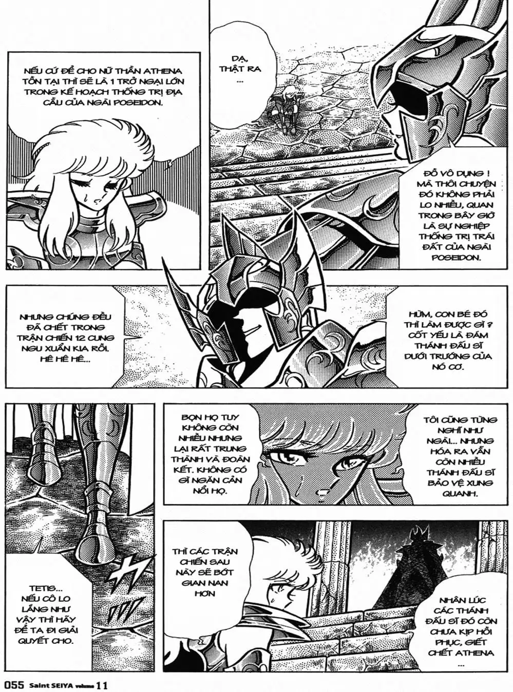 Truyện Tranh Áo Giáp Vàng - Saint Seiya trang 4
