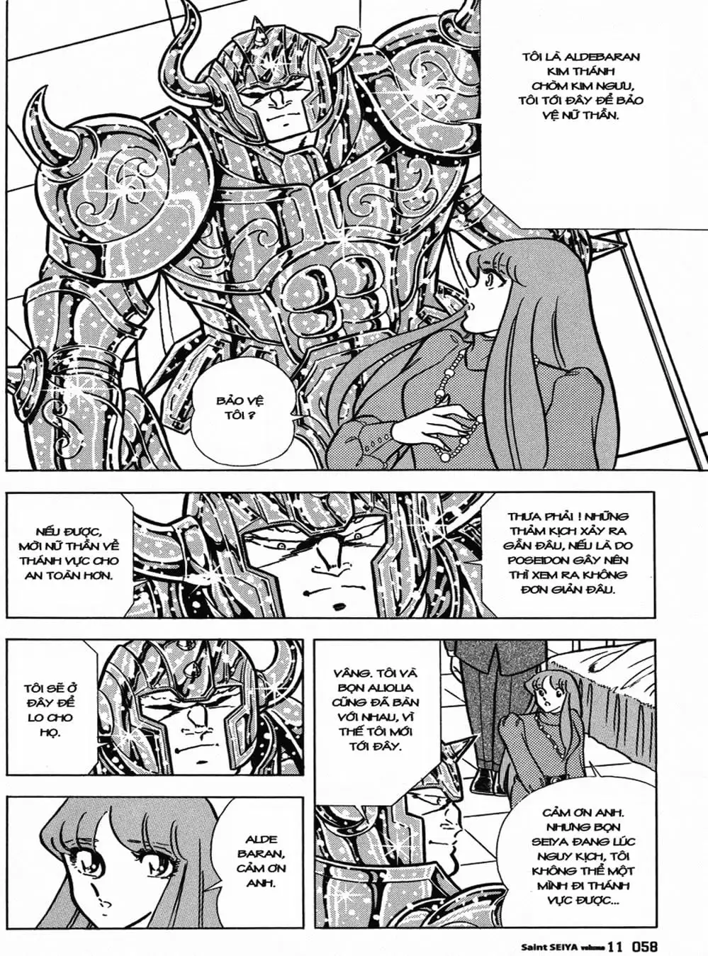 Truyện Tranh Áo Giáp Vàng - Saint Seiya trang 4
