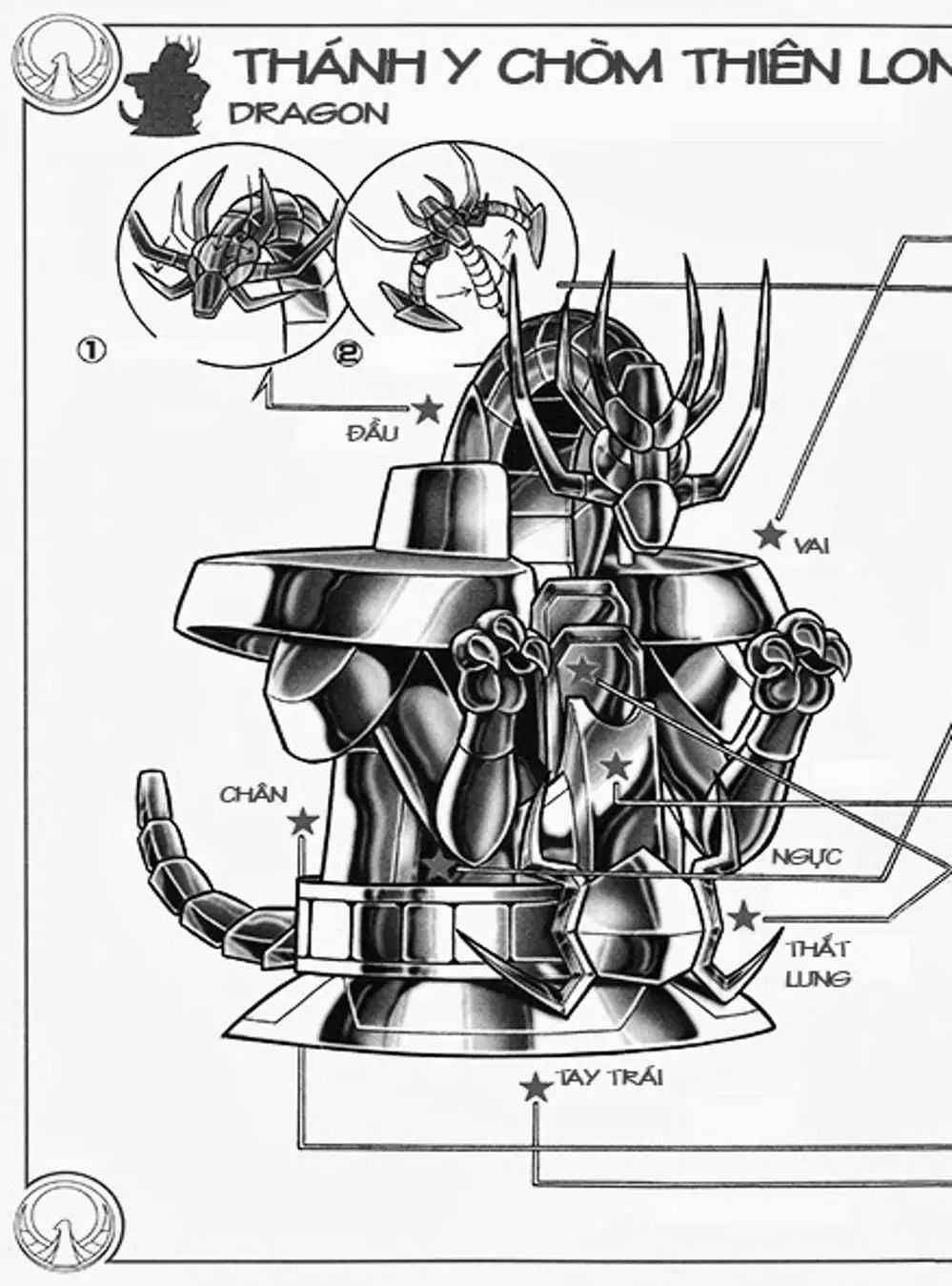 Truyện Tranh Áo Giáp Vàng - Saint Seiya trang 4