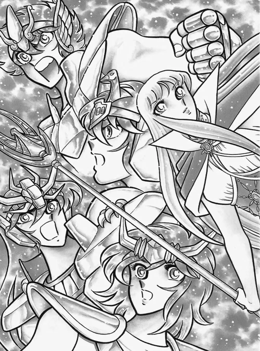 Truyện Tranh Áo Giáp Vàng - Saint Seiya trang 4