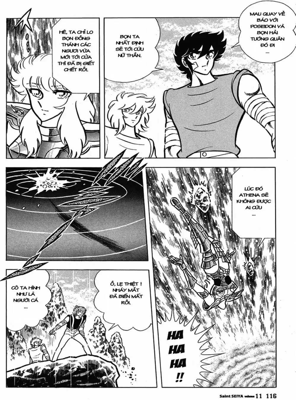 Truyện Tranh Áo Giáp Vàng - Saint Seiya trang 4