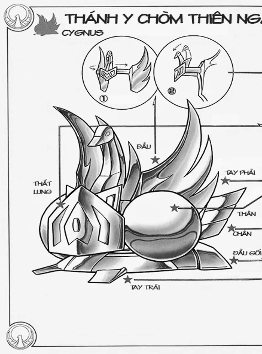 Truyện Tranh Áo Giáp Vàng - Saint Seiya trang 4