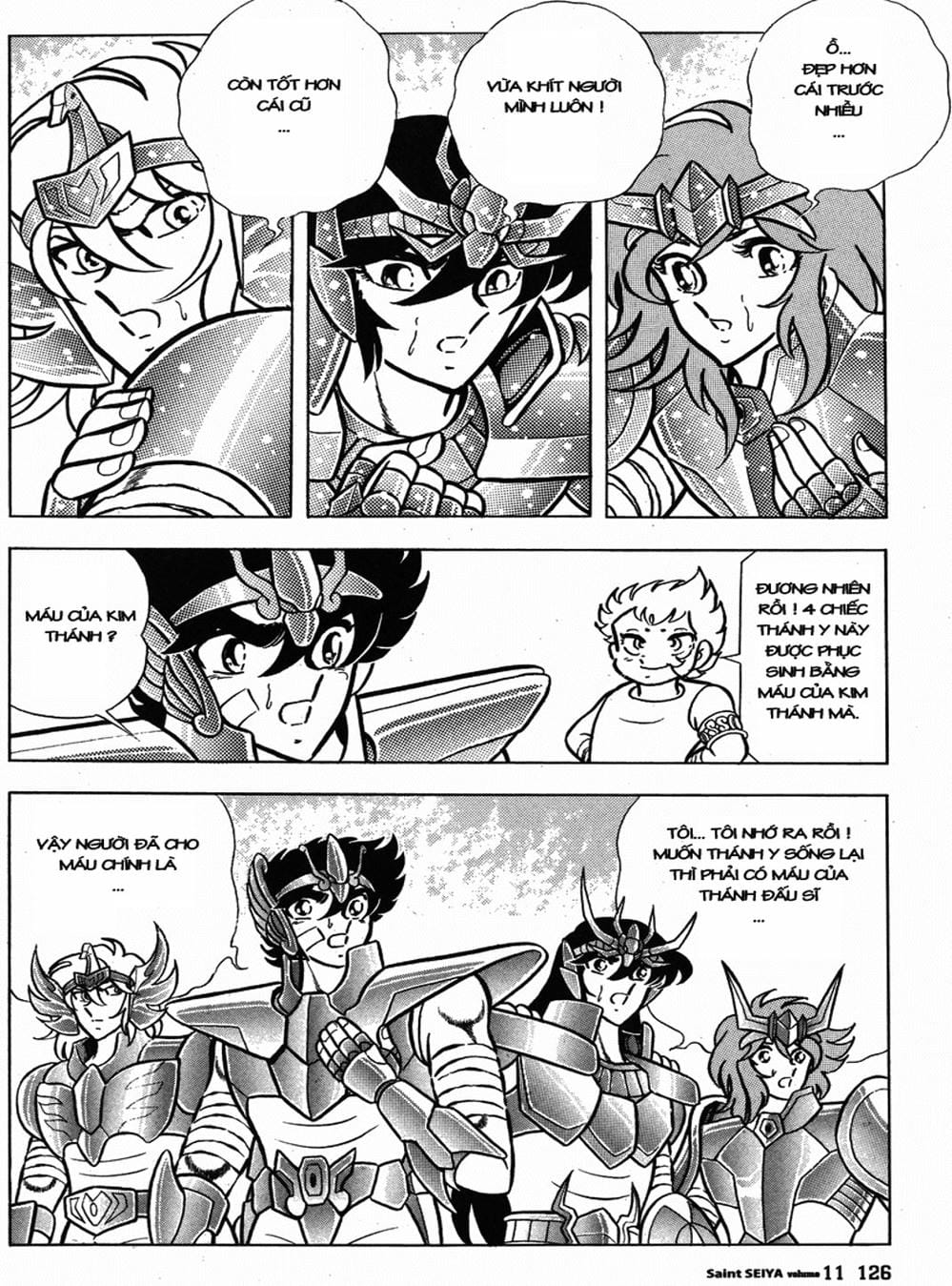 Truyện Tranh Áo Giáp Vàng - Saint Seiya trang 4