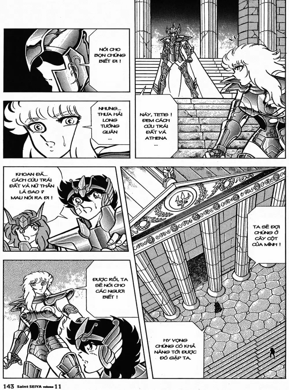 Truyện Tranh Áo Giáp Vàng - Saint Seiya trang 4