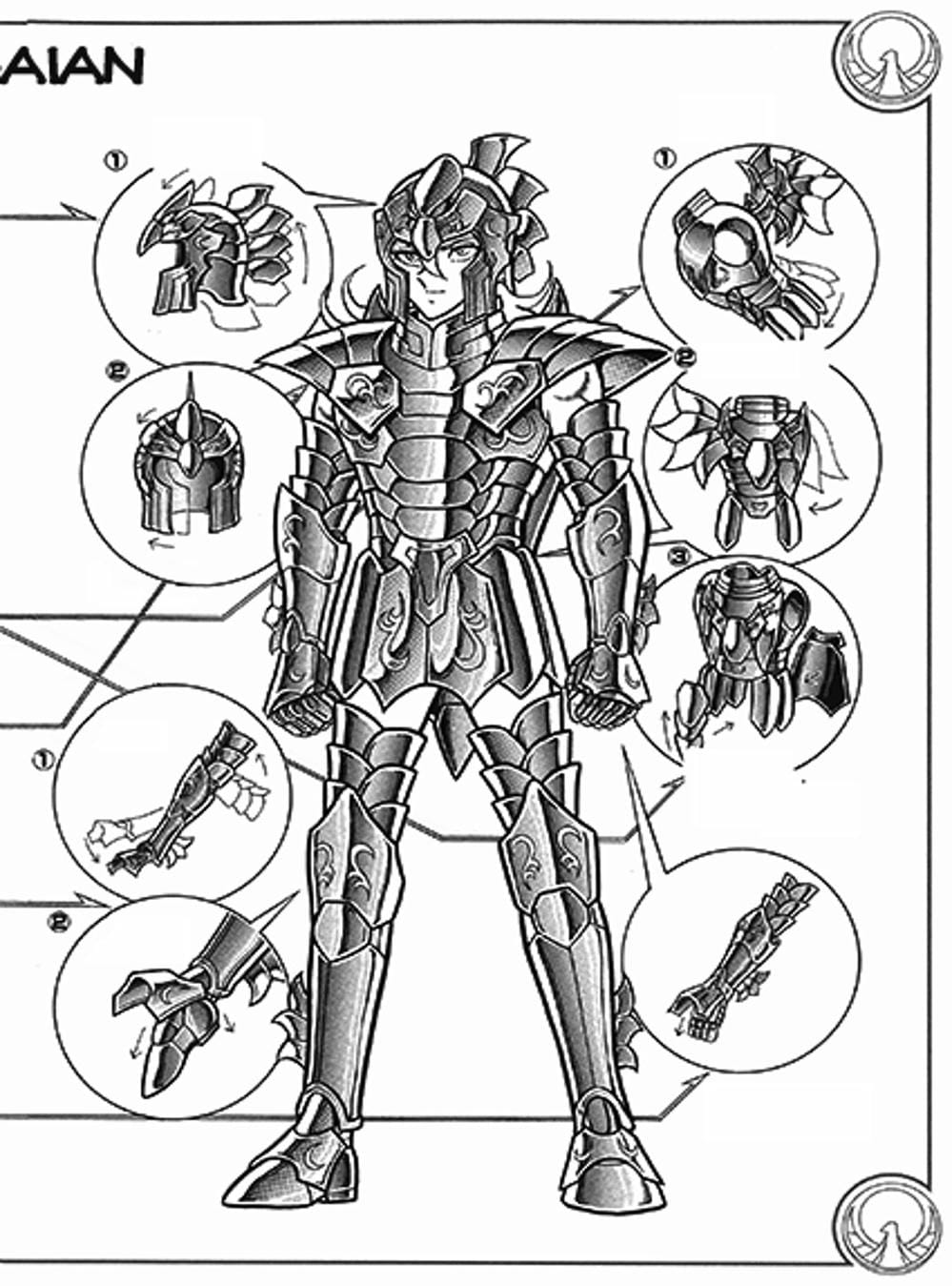 Truyện Tranh Áo Giáp Vàng - Saint Seiya trang 4