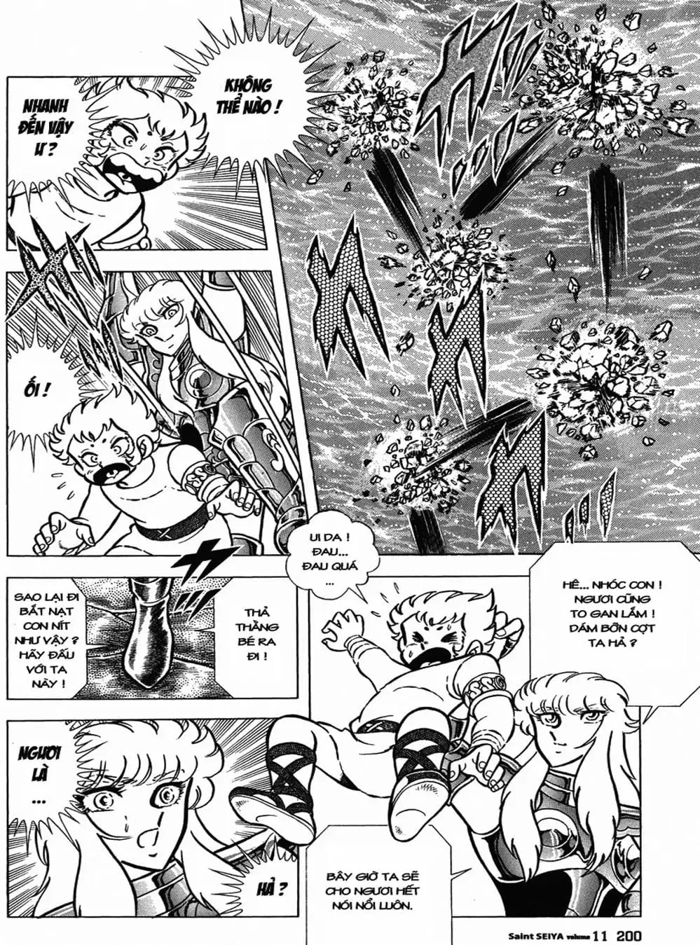 Truyện Tranh Áo Giáp Vàng - Saint Seiya trang 4