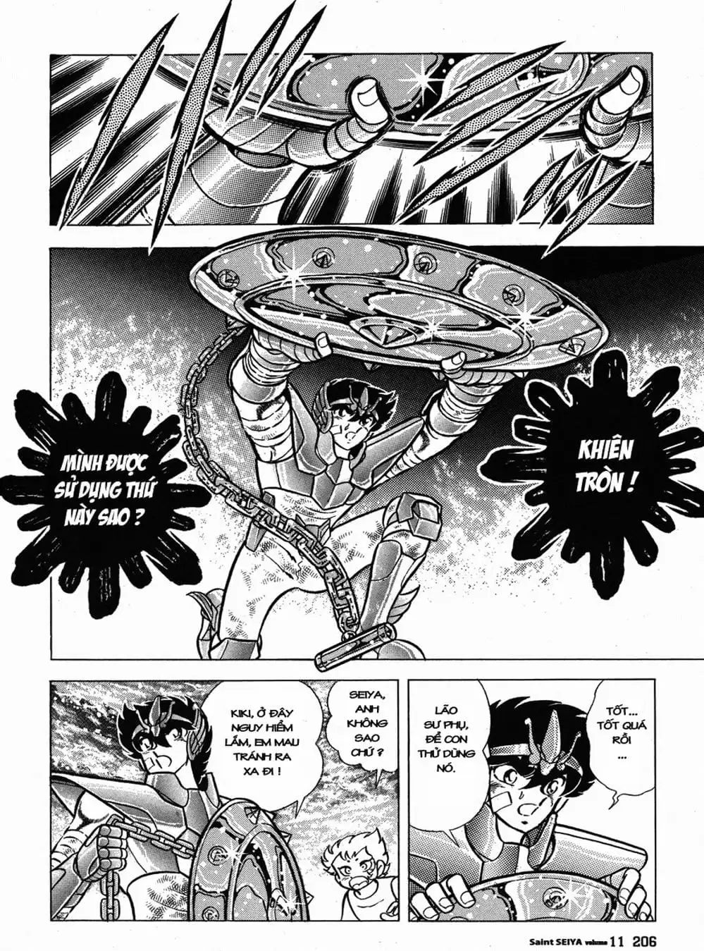 Truyện Tranh Áo Giáp Vàng - Saint Seiya trang 4