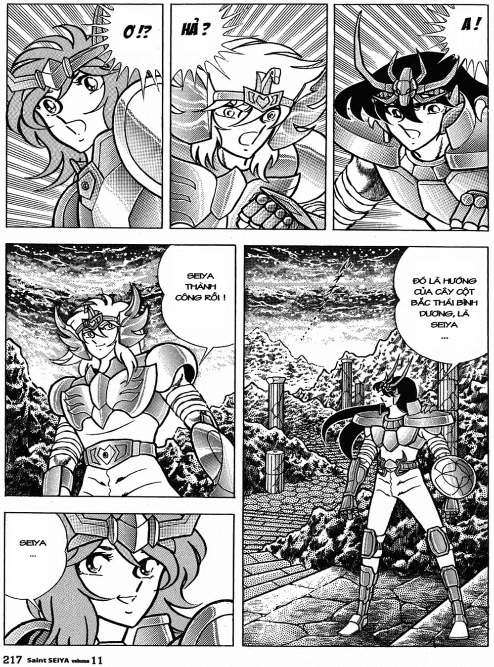 Truyện Tranh Áo Giáp Vàng - Saint Seiya trang 4