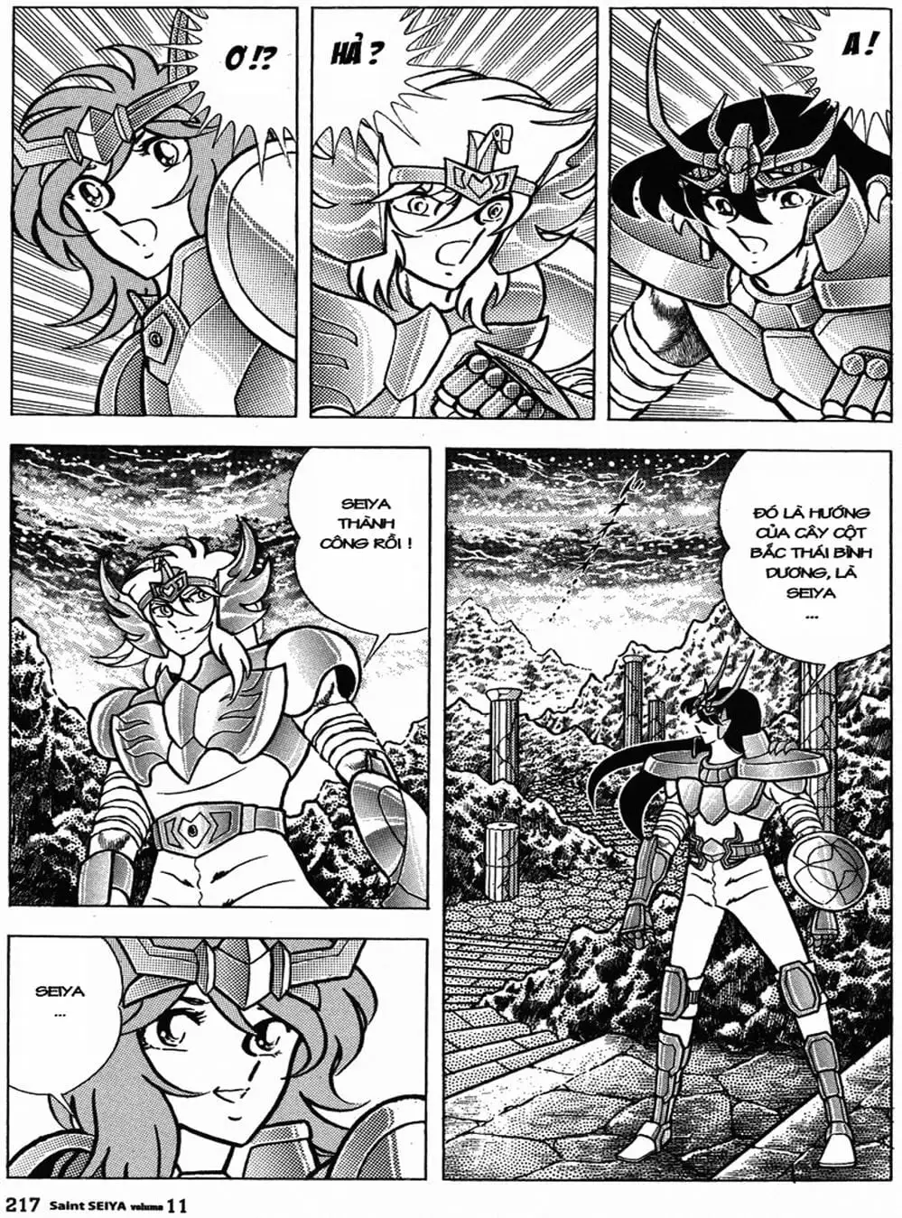 Truyện Tranh Áo Giáp Vàng - Saint Seiya trang 4