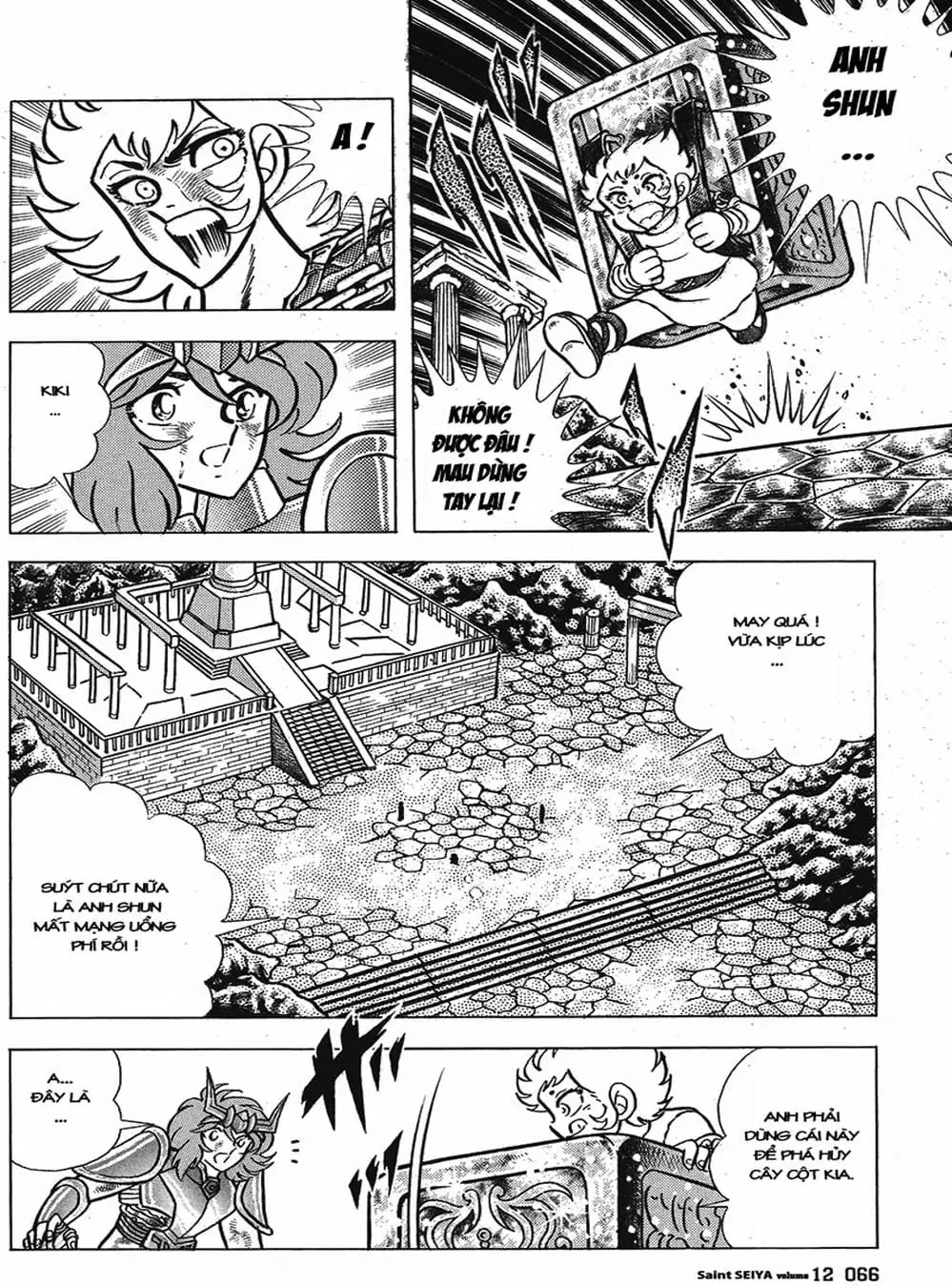 Truyện Tranh Áo Giáp Vàng - Saint Seiya trang 4