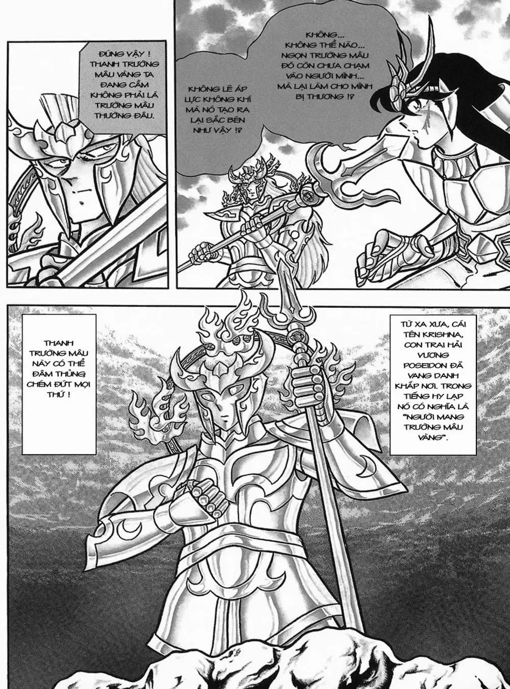 Truyện Tranh Áo Giáp Vàng - Saint Seiya trang 4