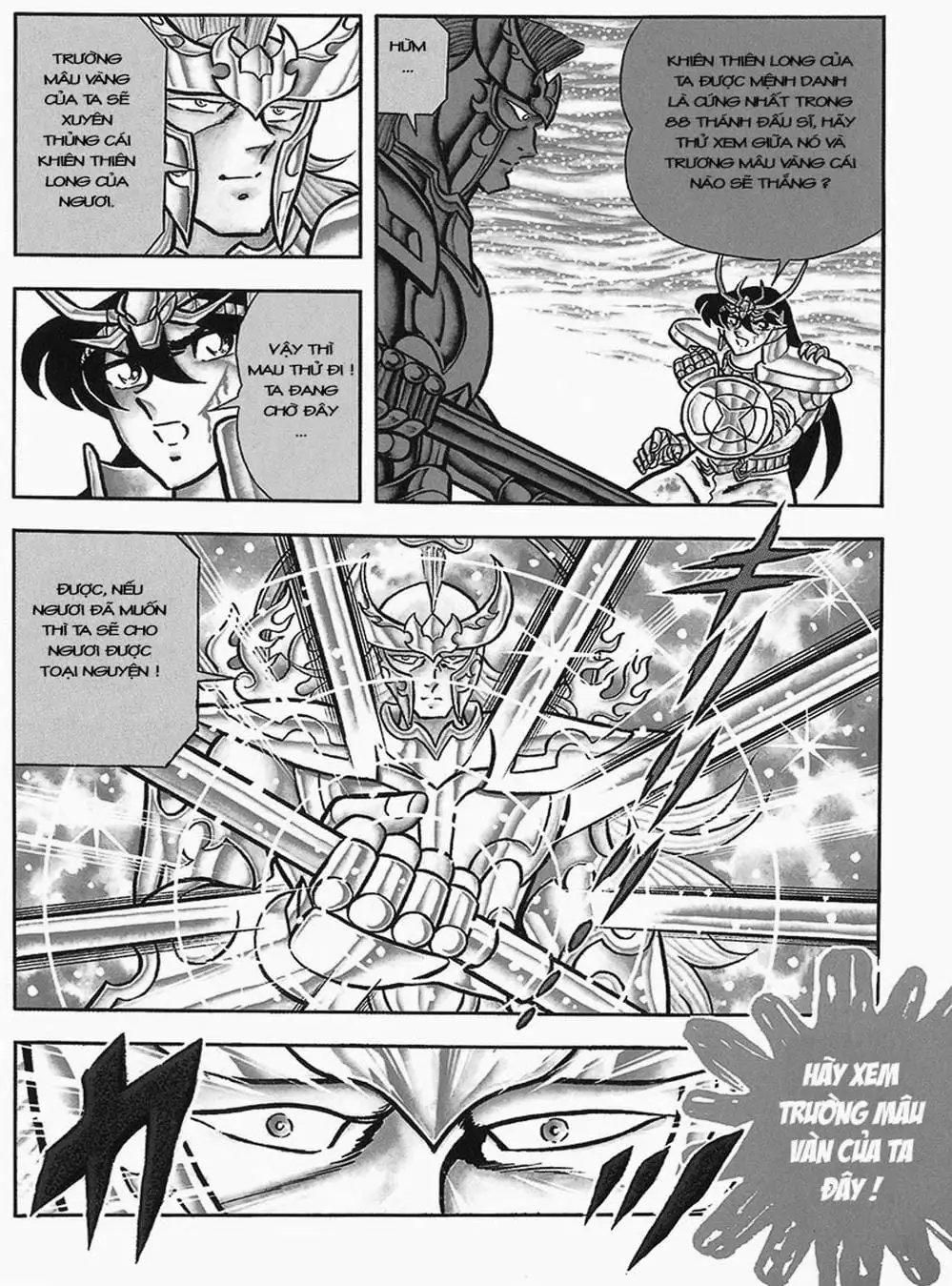 Truyện Tranh Áo Giáp Vàng - Saint Seiya trang 4