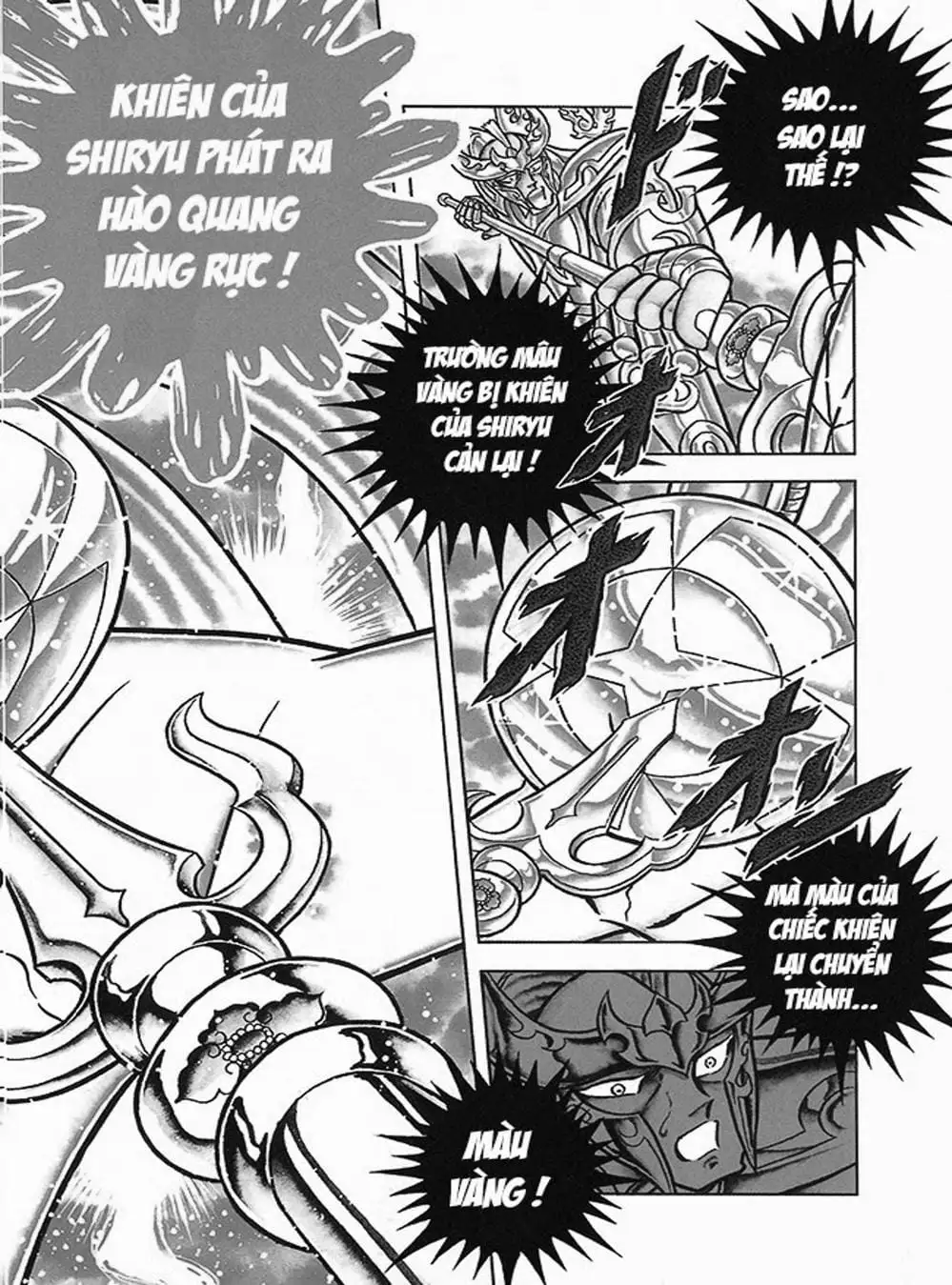 Truyện Tranh Áo Giáp Vàng - Saint Seiya trang 4
