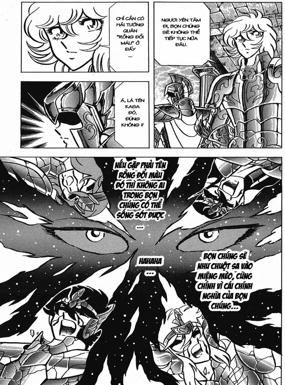 Truyện Tranh Áo Giáp Vàng - Saint Seiya trang 4