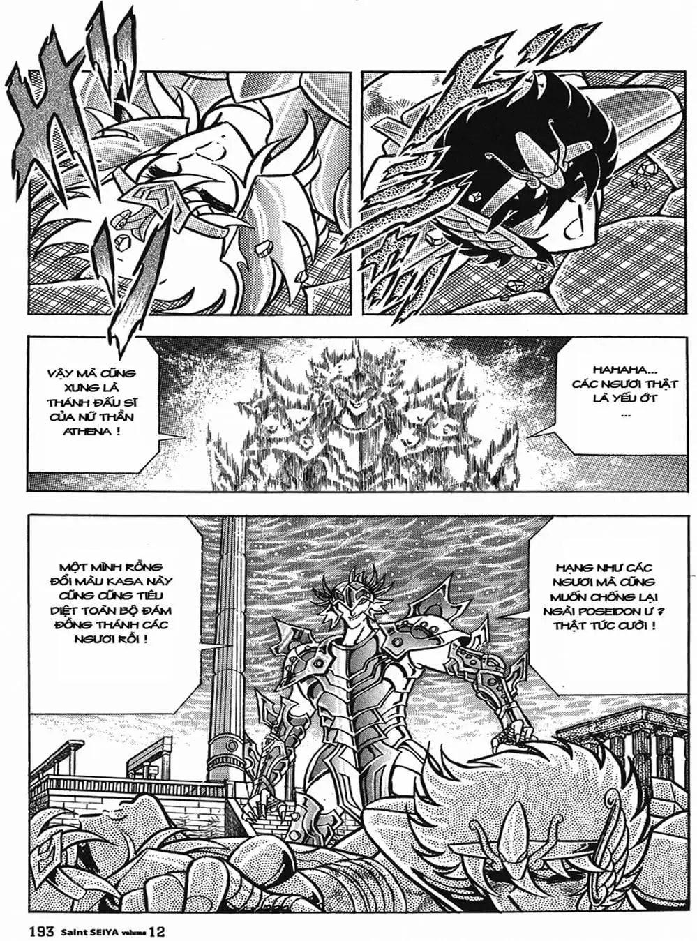 Truyện Tranh Áo Giáp Vàng - Saint Seiya trang 4