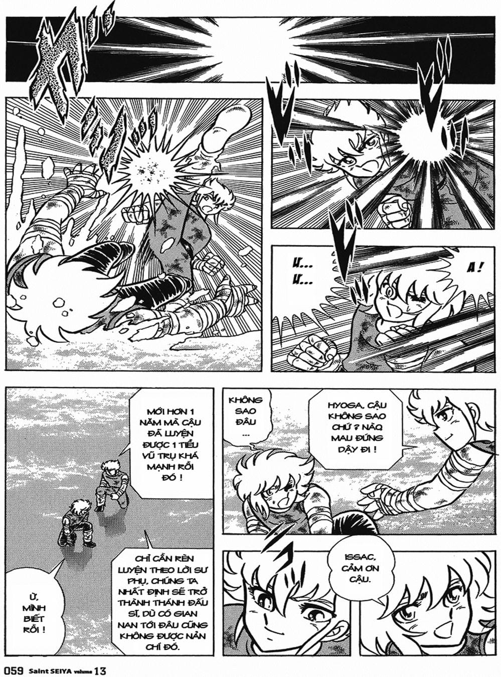 Truyện Tranh Áo Giáp Vàng - Saint Seiya trang 4