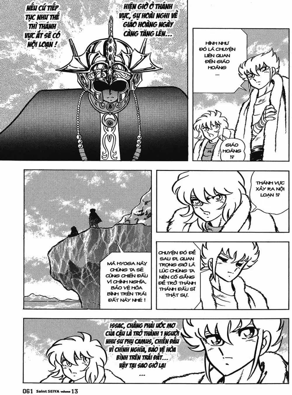 Truyện Tranh Áo Giáp Vàng - Saint Seiya trang 4