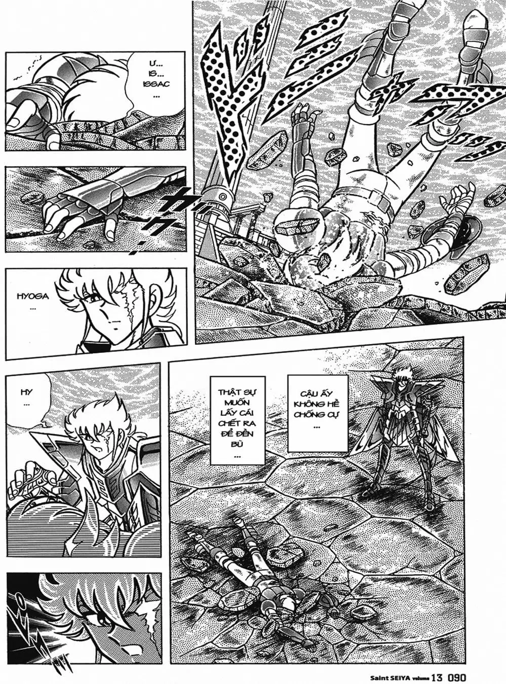 Truyện Tranh Áo Giáp Vàng - Saint Seiya trang 4