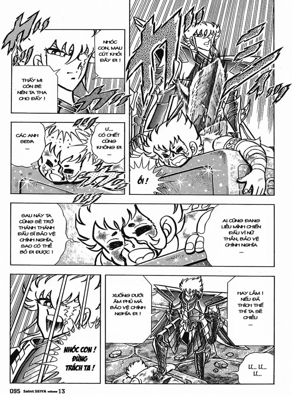 Truyện Tranh Áo Giáp Vàng - Saint Seiya trang 4