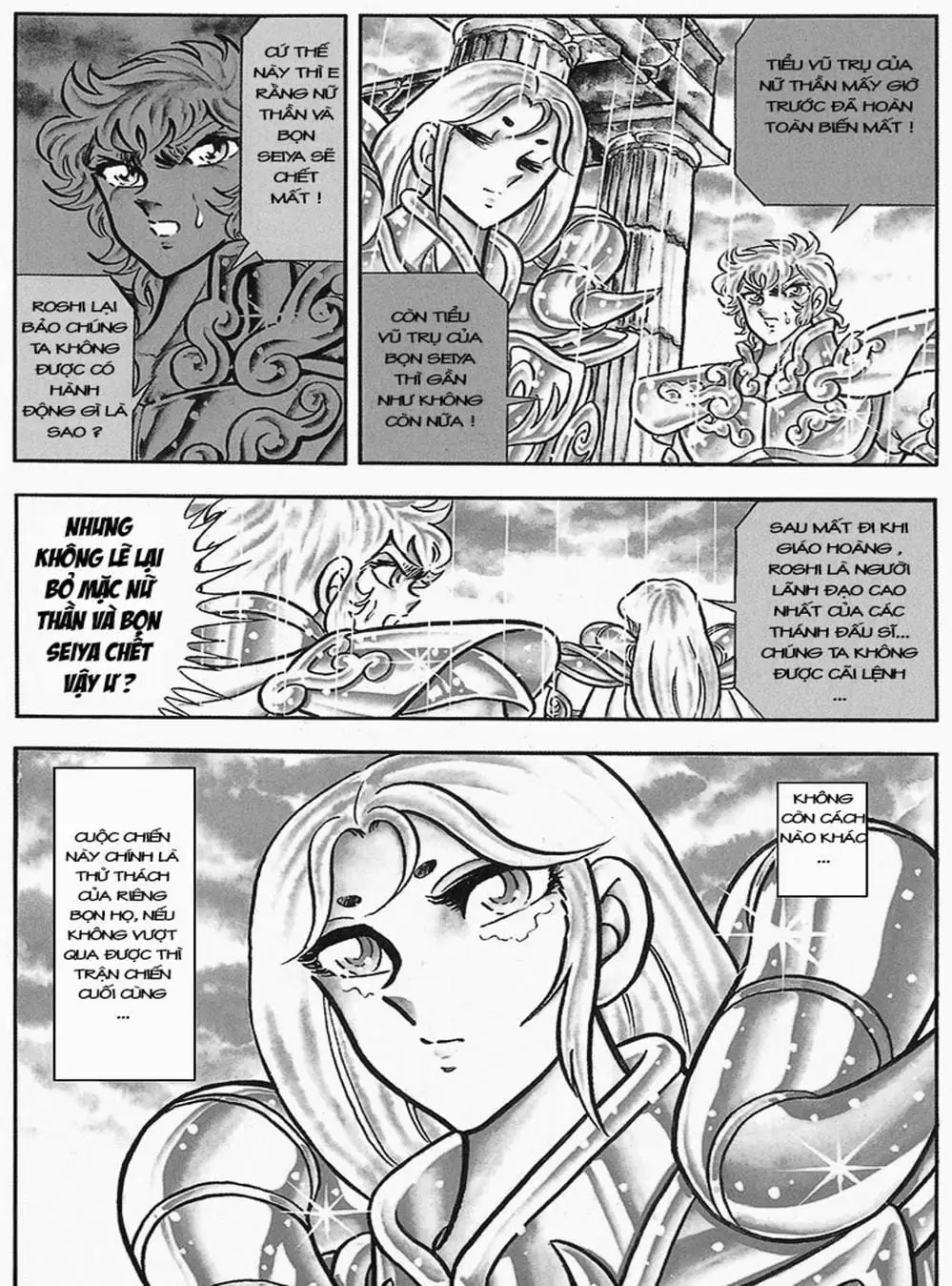 Truyện Tranh Áo Giáp Vàng - Saint Seiya trang 4