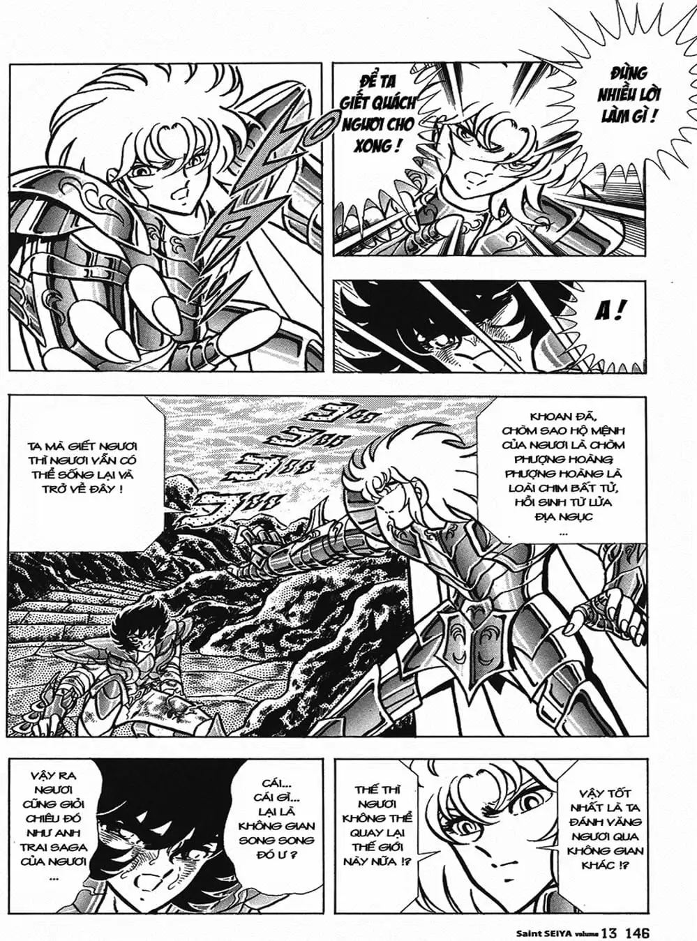 Truyện Tranh Áo Giáp Vàng - Saint Seiya trang 4