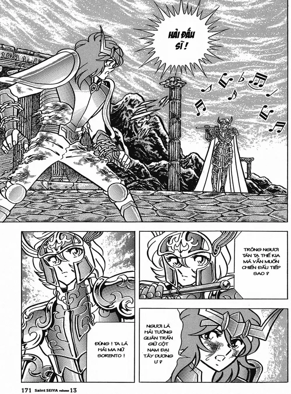 Truyện Tranh Áo Giáp Vàng - Saint Seiya trang 4