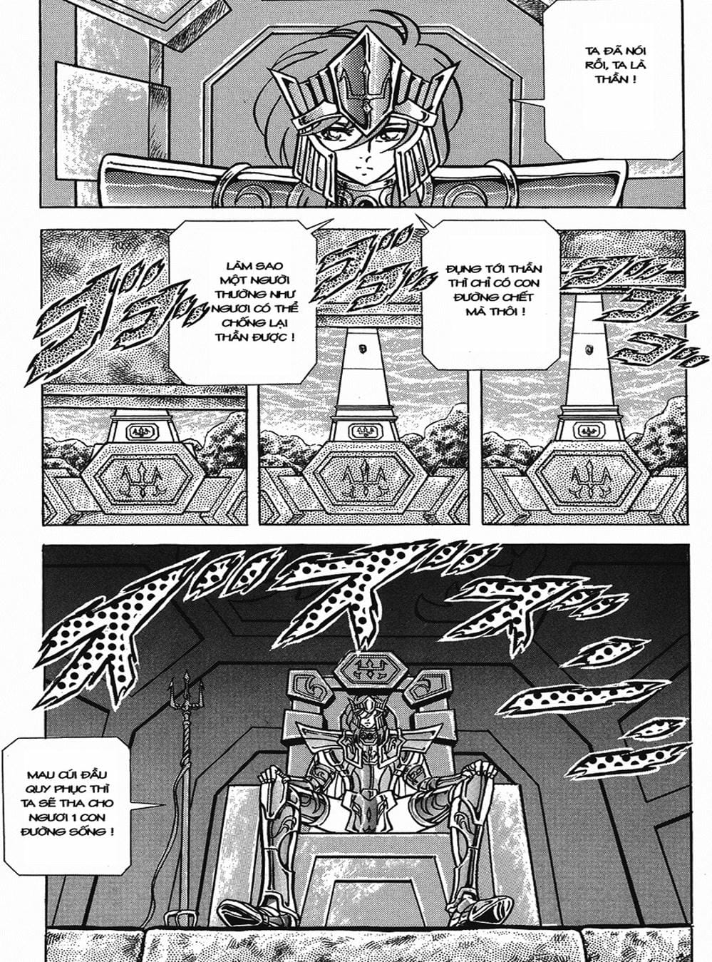 Truyện Tranh Áo Giáp Vàng - Saint Seiya trang 4