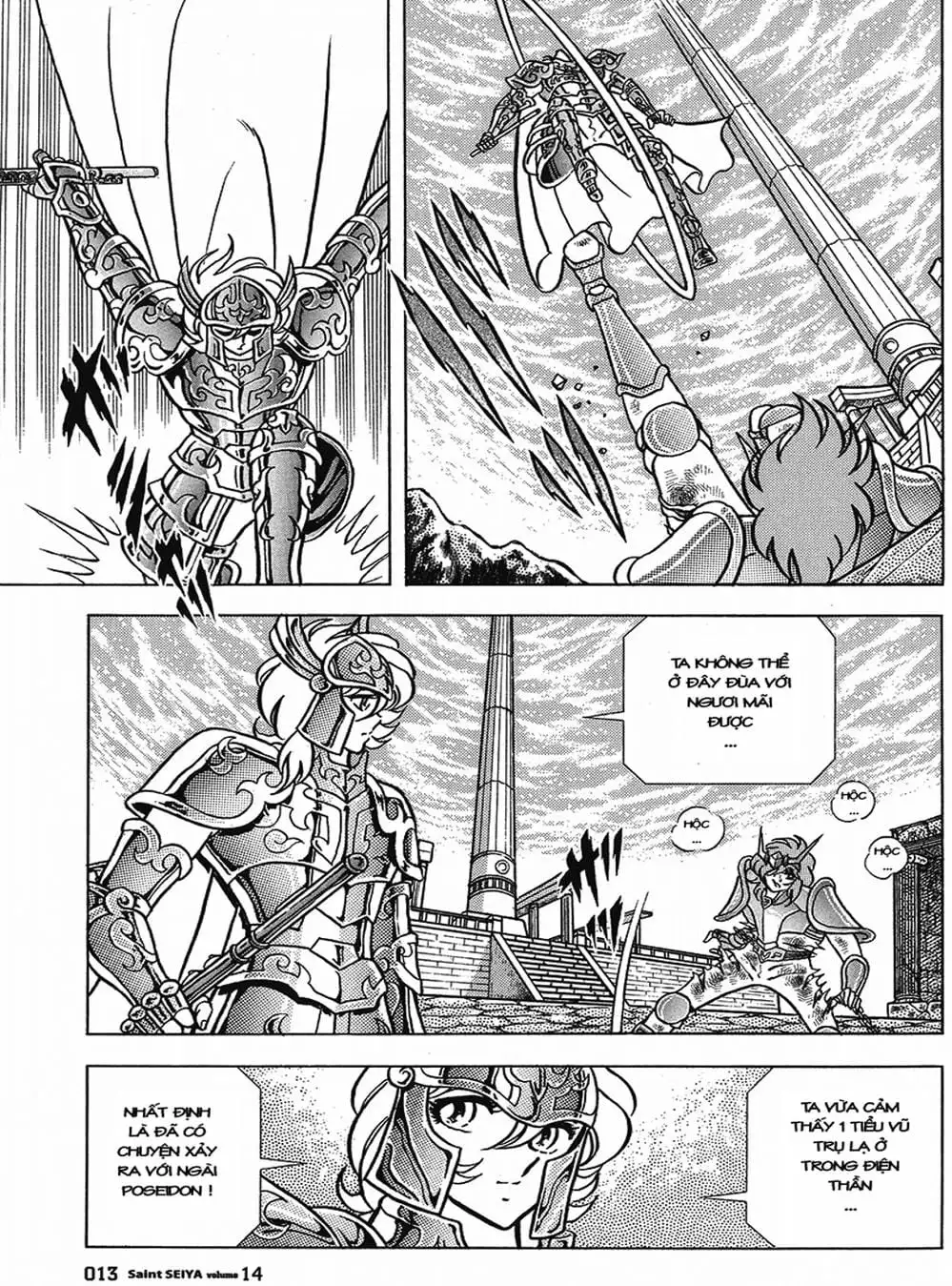 Truyện Tranh Áo Giáp Vàng - Saint Seiya trang 4