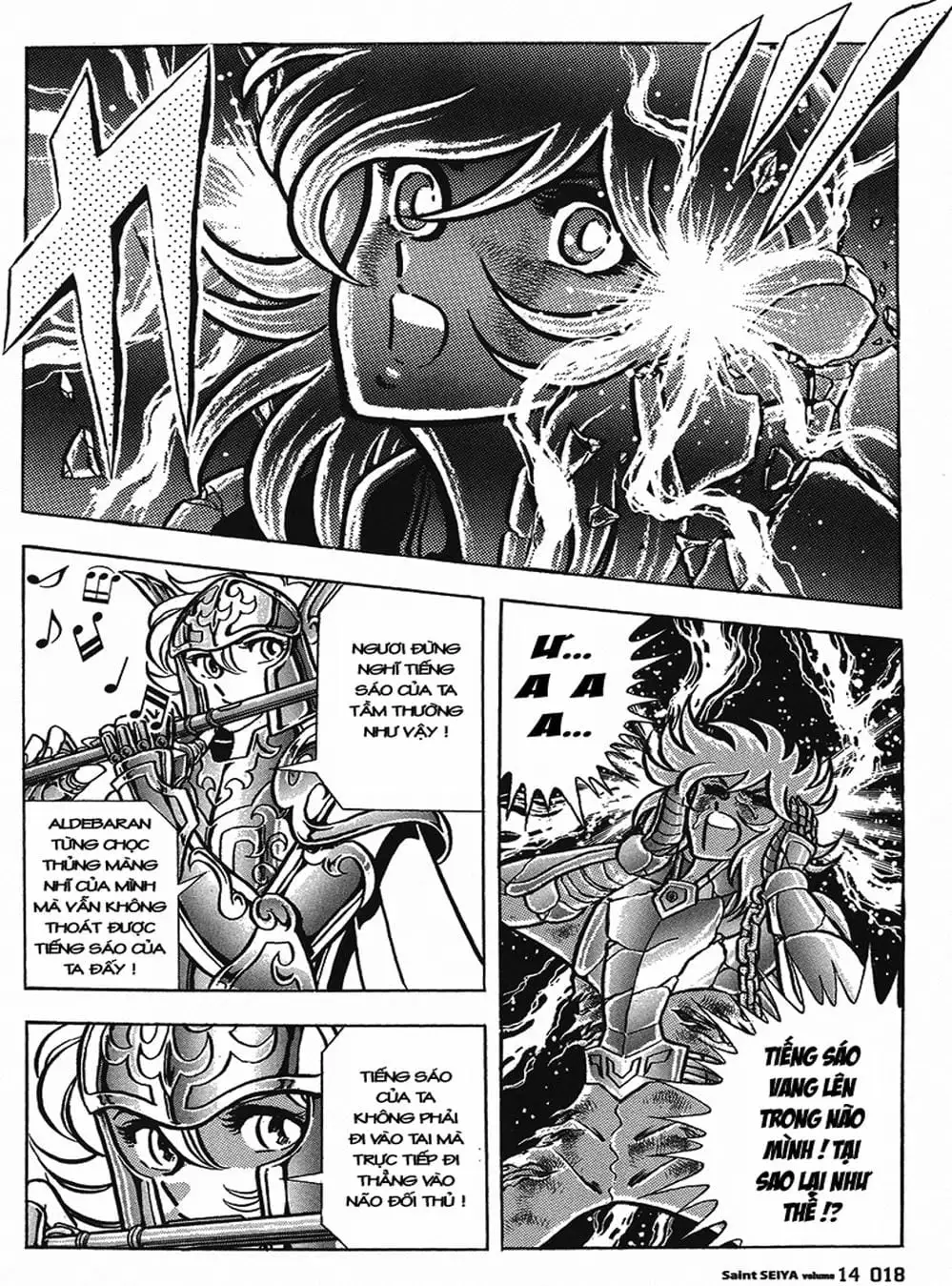 Truyện Tranh Áo Giáp Vàng - Saint Seiya trang 4
