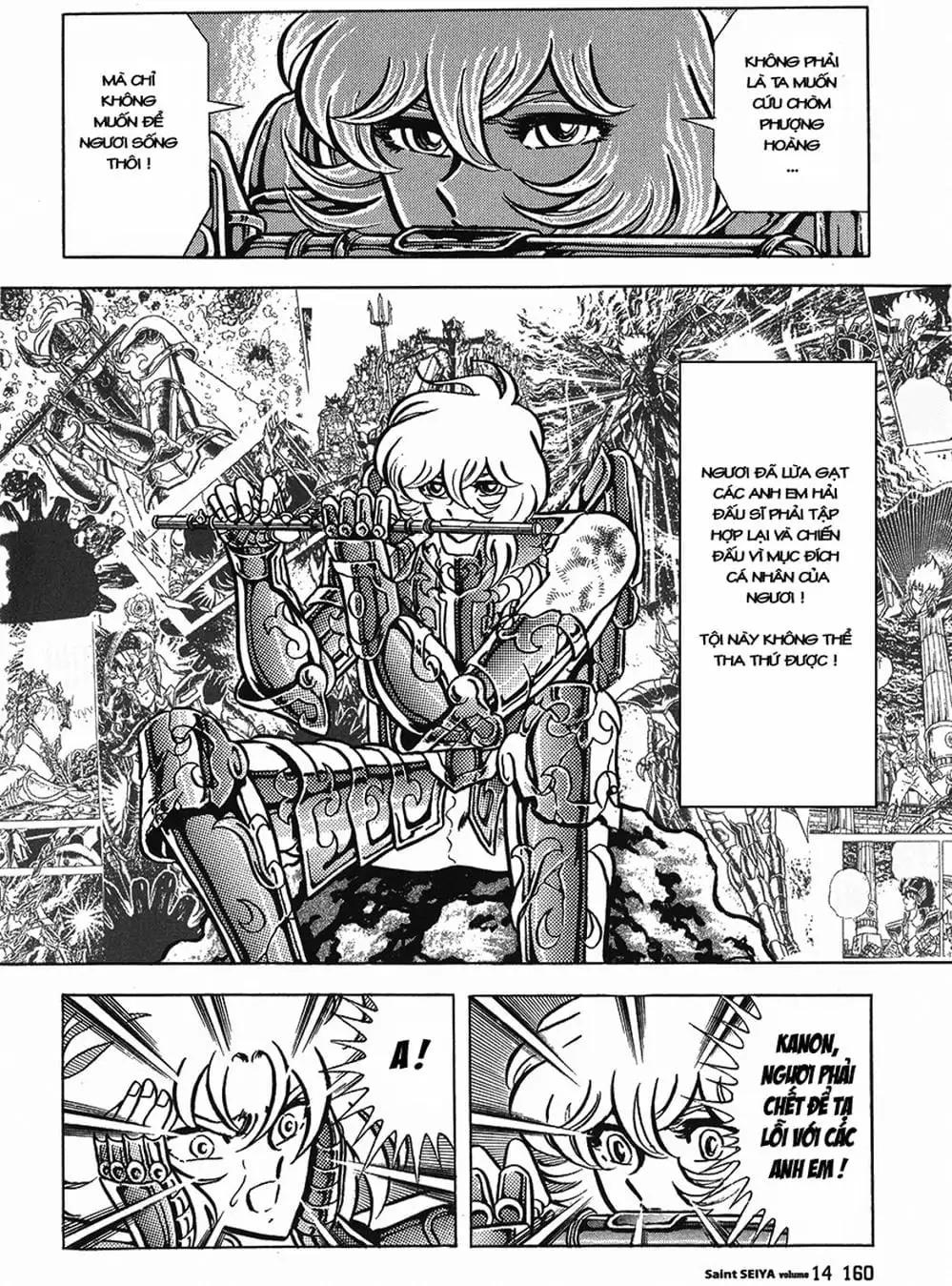 Truyện Tranh Áo Giáp Vàng - Saint Seiya trang 4