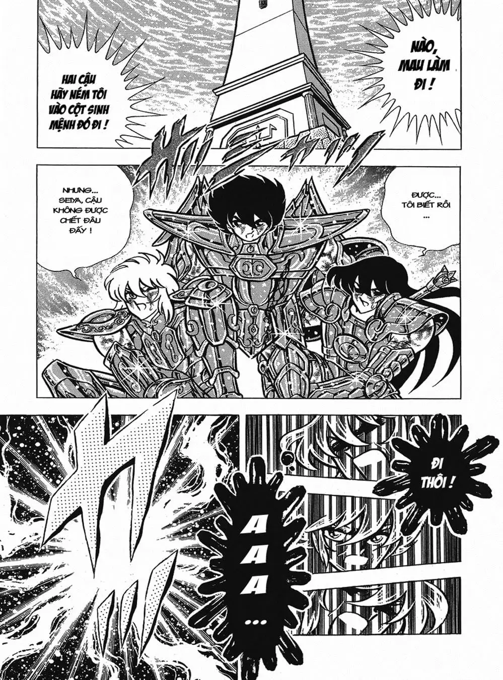 Truyện Tranh Áo Giáp Vàng - Saint Seiya trang 4