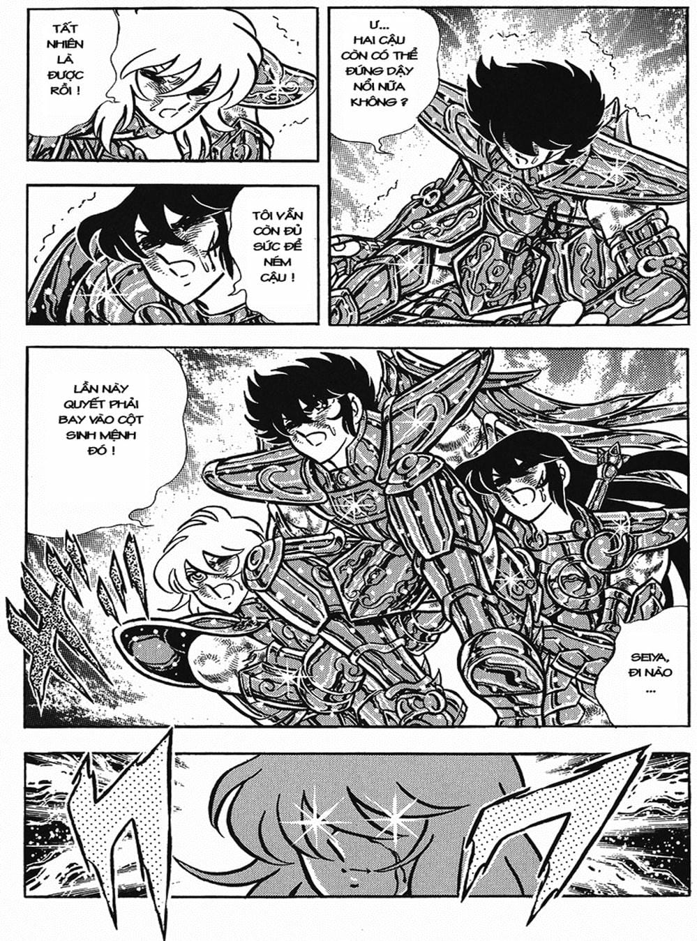 Truyện Tranh Áo Giáp Vàng - Saint Seiya trang 4
