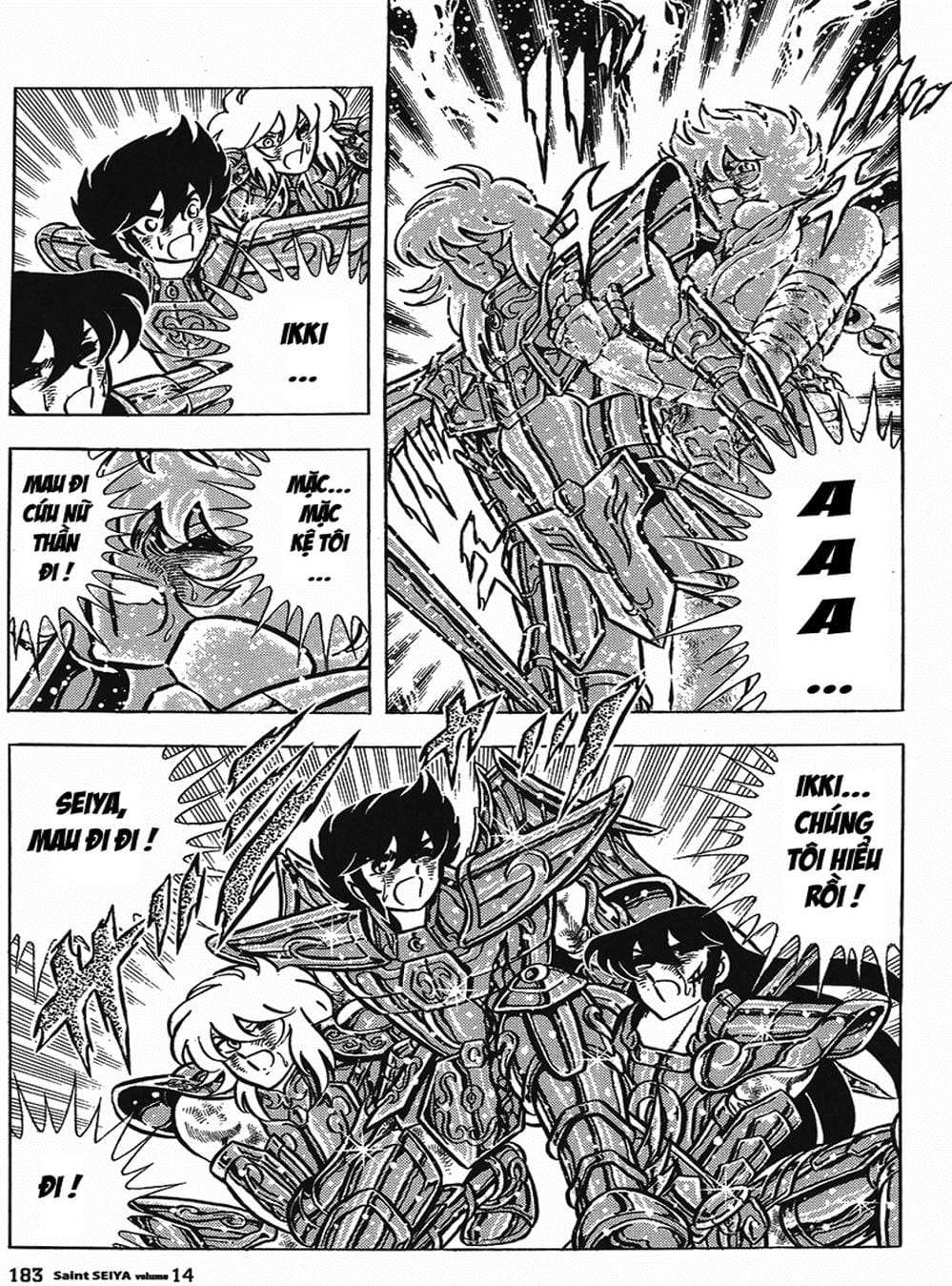 Truyện Tranh Áo Giáp Vàng - Saint Seiya trang 4