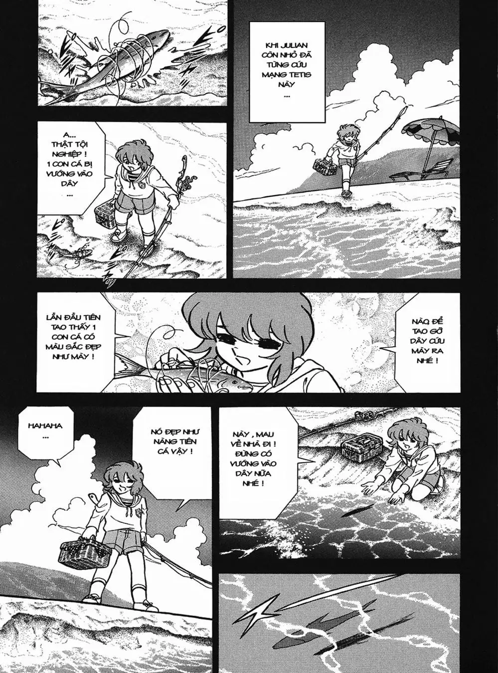 Truyện Tranh Áo Giáp Vàng - Saint Seiya trang 4