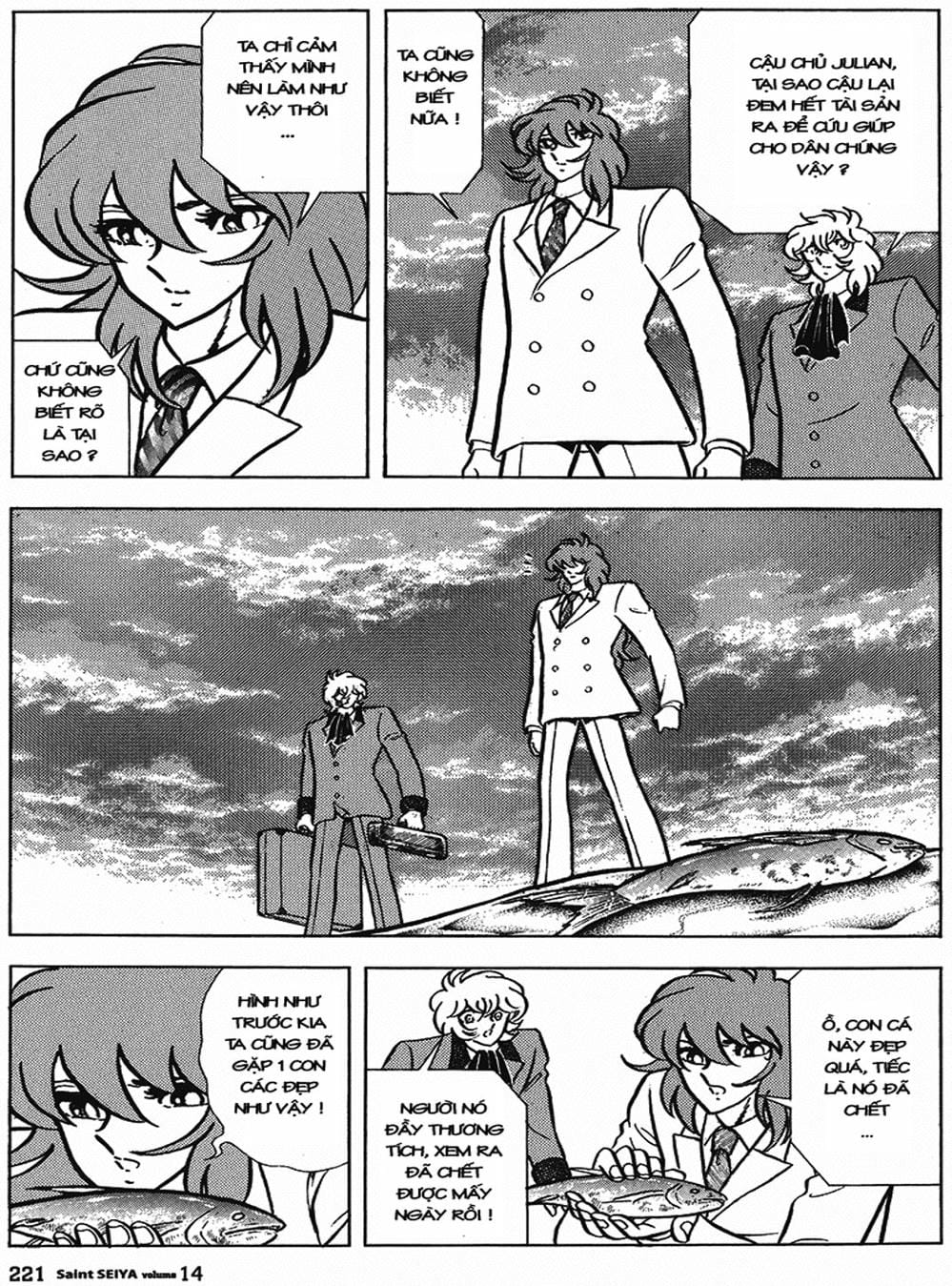 Truyện Tranh Áo Giáp Vàng - Saint Seiya trang 4