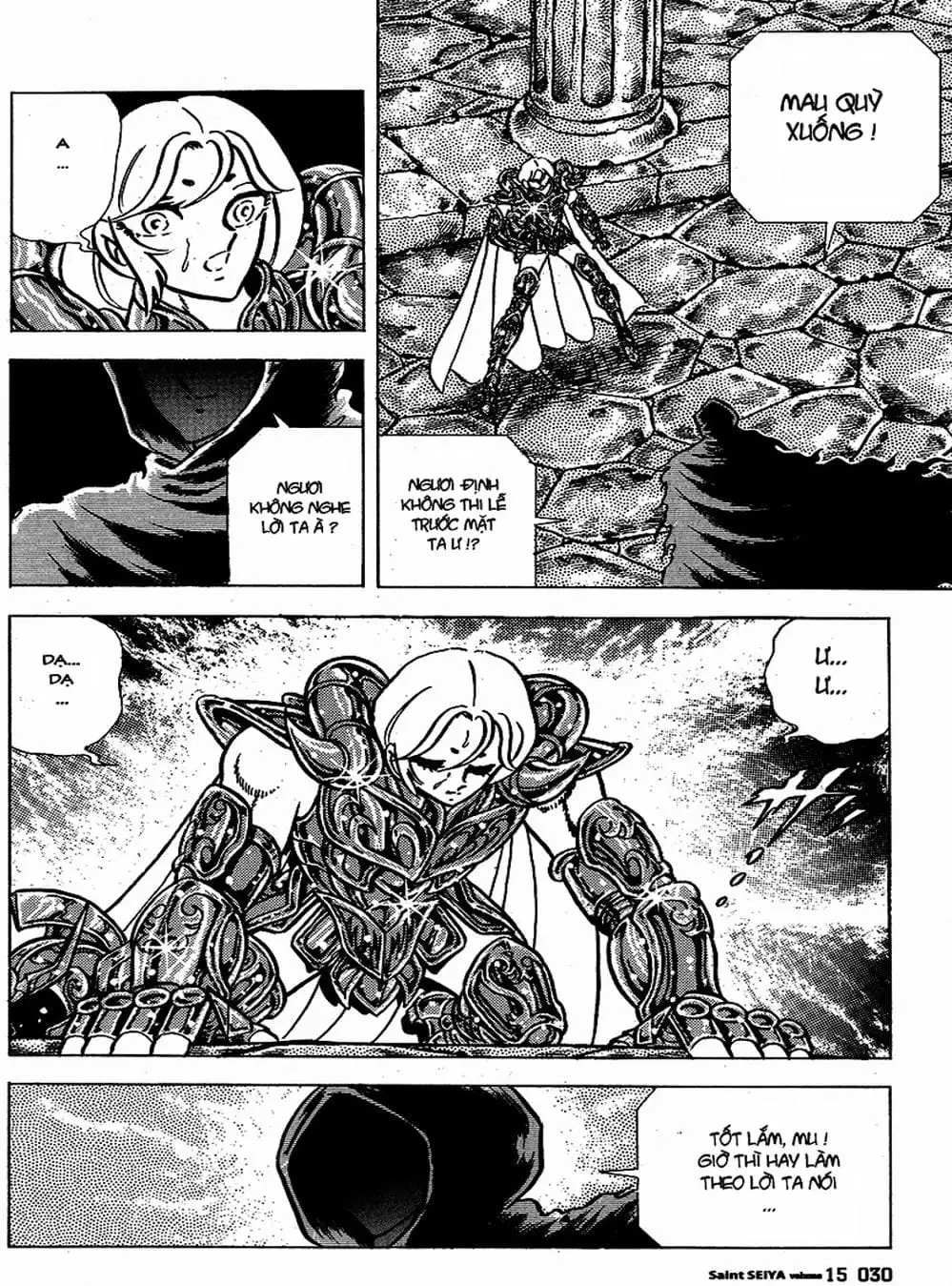 Truyện Tranh Áo Giáp Vàng - Saint Seiya trang 4