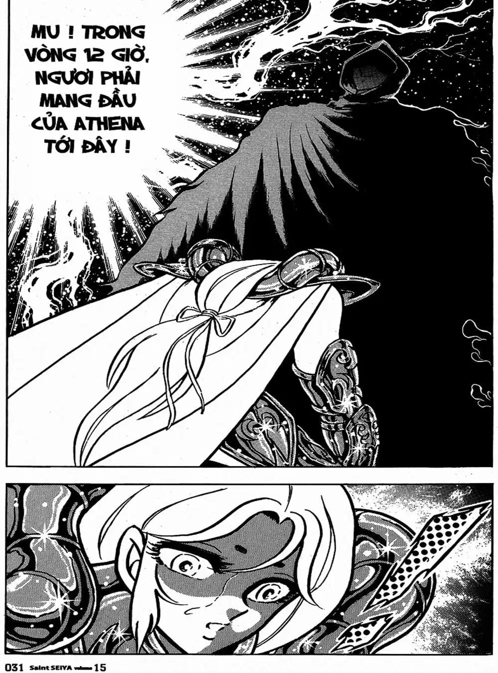 Truyện Tranh Áo Giáp Vàng - Saint Seiya trang 4