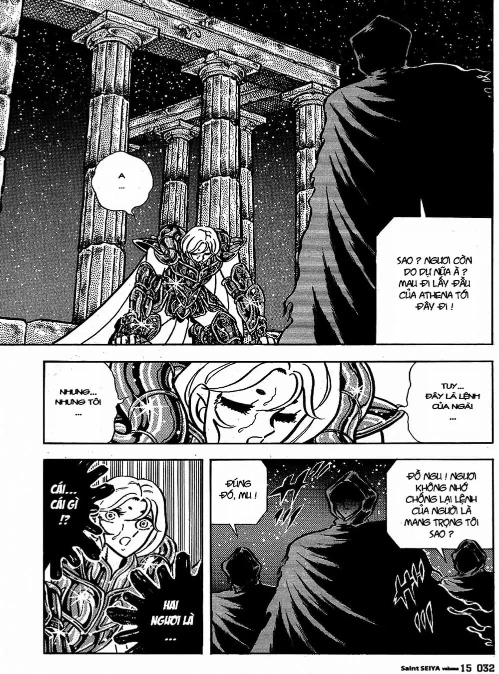 Truyện Tranh Áo Giáp Vàng - Saint Seiya trang 4