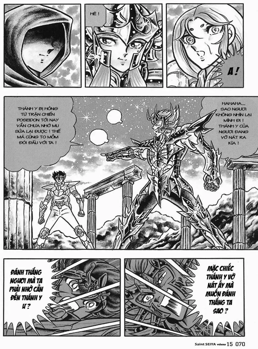 Truyện Tranh Áo Giáp Vàng - Saint Seiya trang 4