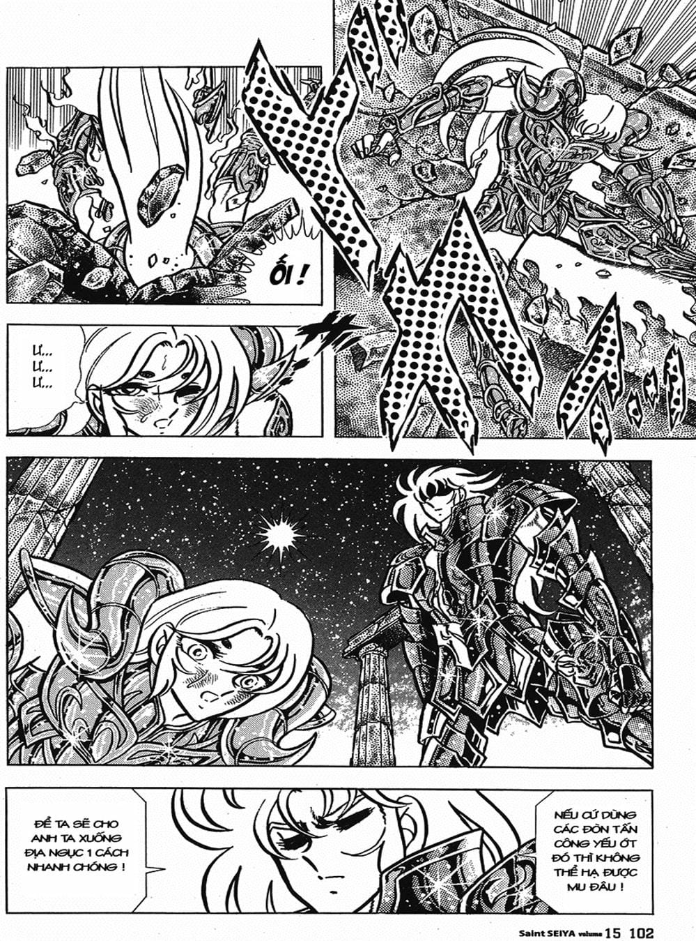 Truyện Tranh Áo Giáp Vàng - Saint Seiya trang 4