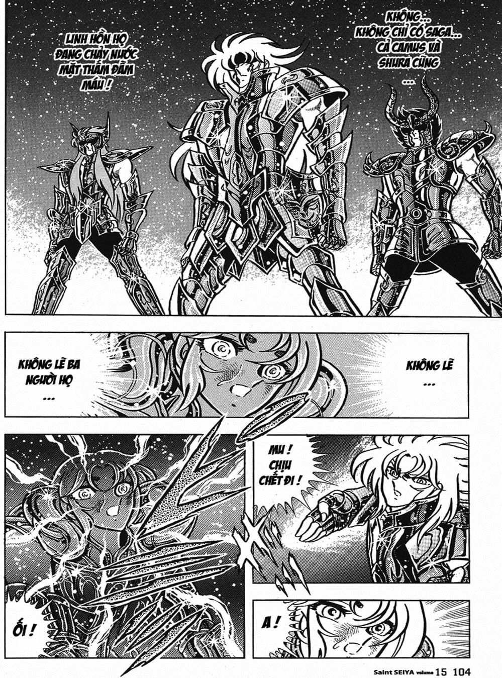 Truyện Tranh Áo Giáp Vàng - Saint Seiya trang 4